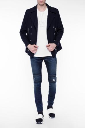 Cropped double-breasted coat, zdjęcie 2 Cropped double-breasted coat od Balmain